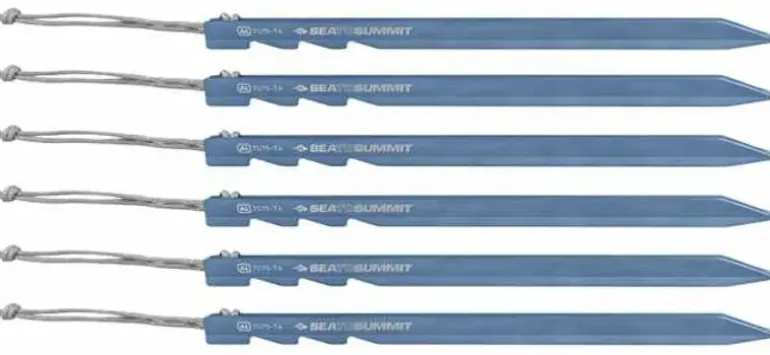 Sea To Summit Ground Control Light Tent Pegs - 6 Pack