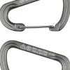 Sea To Summit Large Accessory Carabiners - 2pcs - Grey