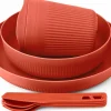 Sea To Summit Passage Dinnerware Set - 1P - 7 Piece - Spicy Orange