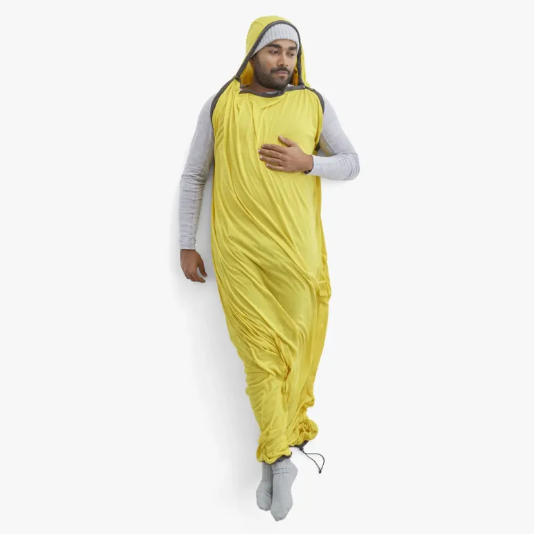 Sea To Summit Reactor Sleeping Bag Liner - Mummy with Drawcord - Compact