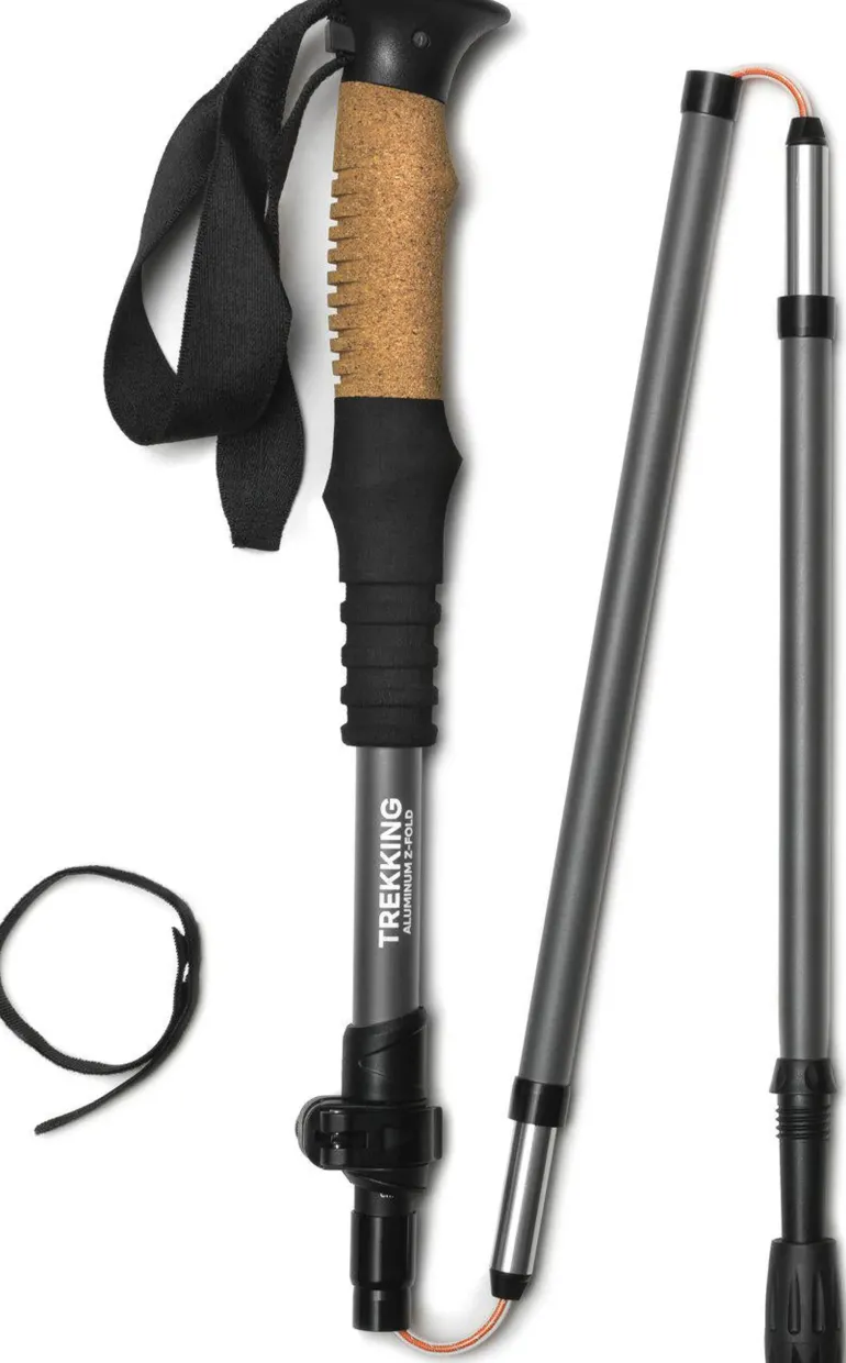 SILVA Trekking Poles Aluminum Z-fold - Grey