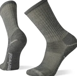 Smartwool Mens Classic Hike Light Cushion Crew Socks - Light Gray