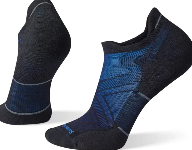 Smartwool Mens Run Targeted Cushion Low Ankle Socks - Black