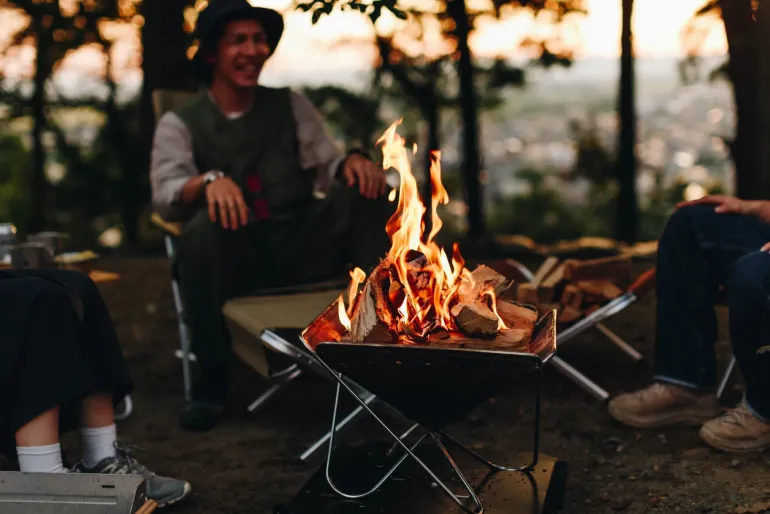 Snow Peak Pack and Carry Fireplace - L