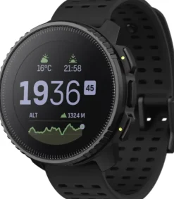 Suunto Solar Vertical Sports Watch - All Black-Stainless Steel