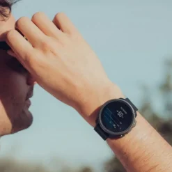 Suunto Solar Vertical Sports Watch - All Black-Stainless Steel