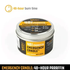 UCO Emergency Candle Lantern Paraffin - 48 Hour