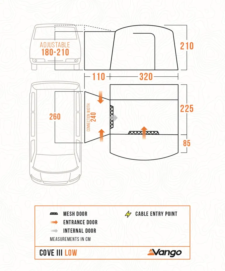Vango Cove III Low DriveAway Awning
