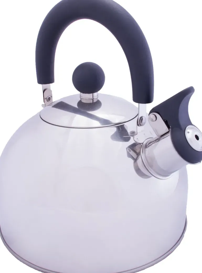 Vango 2L Stainless Steel Kettle with Folding Handle
