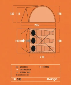 Vango Tay 300 Tent