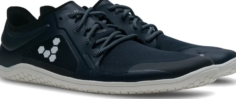 Vivobarefoot Mens Primus Lite III Shoes - Navy