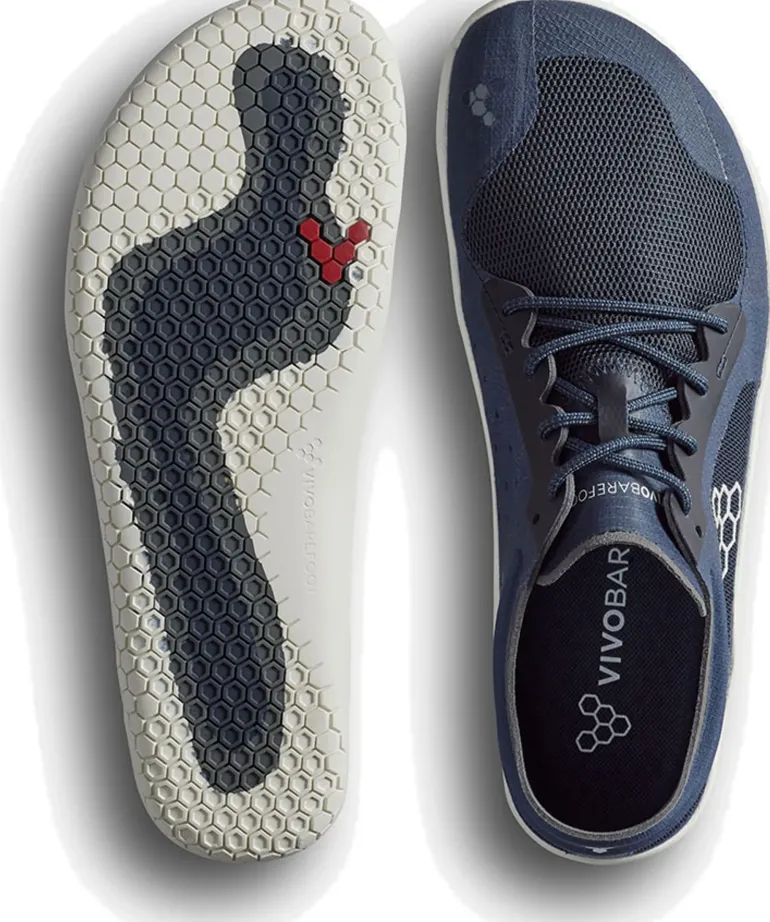 Vivobarefoot Mens Primus Lite 3.5 Shoes - Midnight