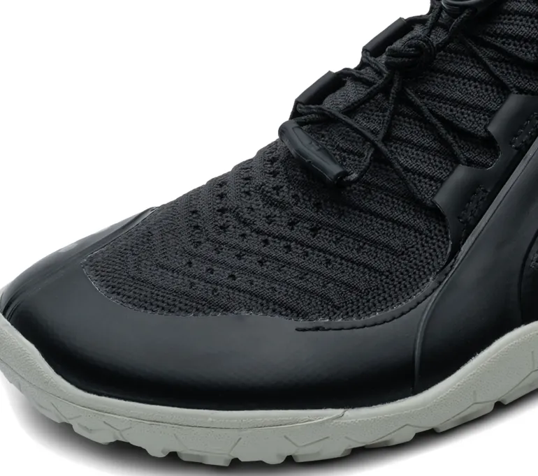 Vivobarefoot Womens Primus Trail Knit FG Shoes - Obsidian-Sandstone