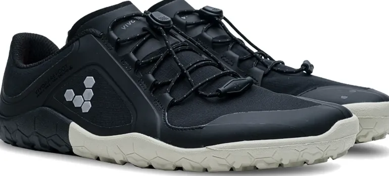 Vivobarefoot Womens Primus Trail III All Weather FG Shoes - Obsidian