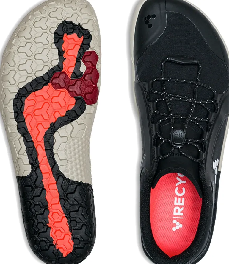 Vivobarefoot Womens Primus Trail III All Weather FG Shoes - Obsidian