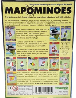 Wildcard Games Mapominoes - The Ultimate Geography Game - Europe