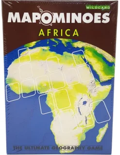 Wildcard Games Mapominoes - The Ultimate Geography Game - Africa