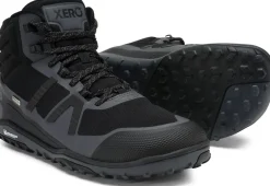 Xero Shoes Mens Scrambler Mid II WP Boot - Black-Asphalt