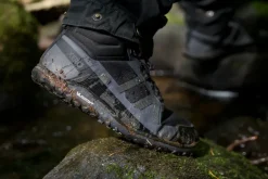 Xero Shoes Mens Scrambler Mid II WP Boot - Black-Asphalt