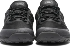 Xero Shoes Mens Scrambler Trail Low WP Shoe - Black-Asphalt