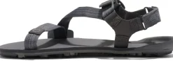Xero Shoes Mens Z-Trail EV Sandals - Steel Gray-Asphalt