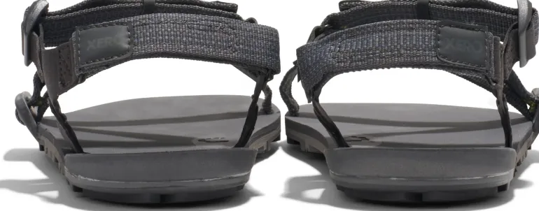 Xero Shoes Mens Z-Trail EV Sandals - Steel Gray-Asphalt