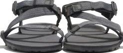 Xero Shoes Mens Z-Trail EV Sandals - Steel Gray-Asphalt