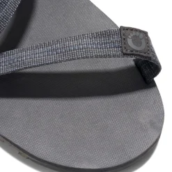 Xero Shoes Mens Z-Trail EV Sandals - Steel Gray-Asphalt