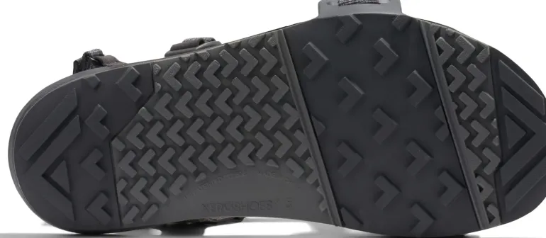 Xero Shoes Mens Z-Trail EV Sandals - Steel Gray-Asphalt