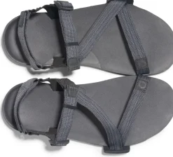 Xero Shoes Mens Z-Trail EV Sandals - Steel Gray-Asphalt