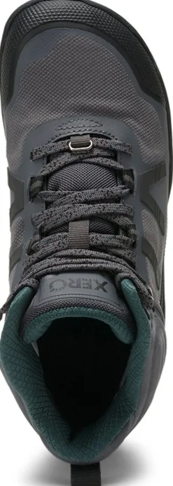 Xero Shoes Womens Scrambler Mid II WP Boot - Asphalt-Sea Moss