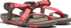 Xero Shoes Womens Z-Trail EV Sandals - Sunset Coral-Morel