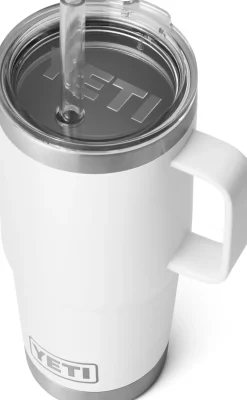 YETI Rambler 25oz Straw Mug - White